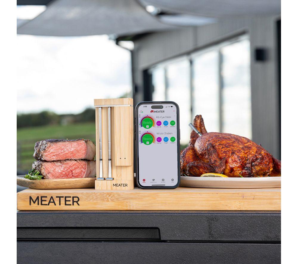 MEATER Pro Duo Smart Meat Thermometer - Honey & Bamboo image number 5 of 13