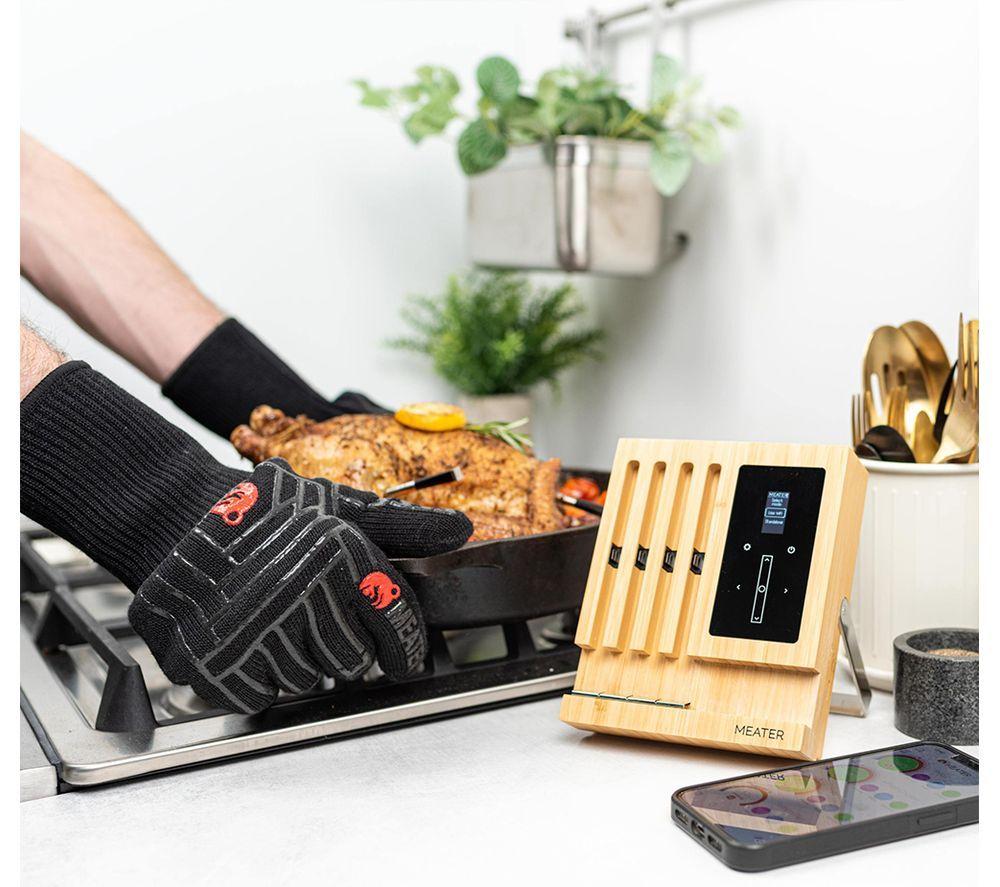 MEATER Block Smart Meat Thermometer - Honey & Bamboo image number 2 of 12