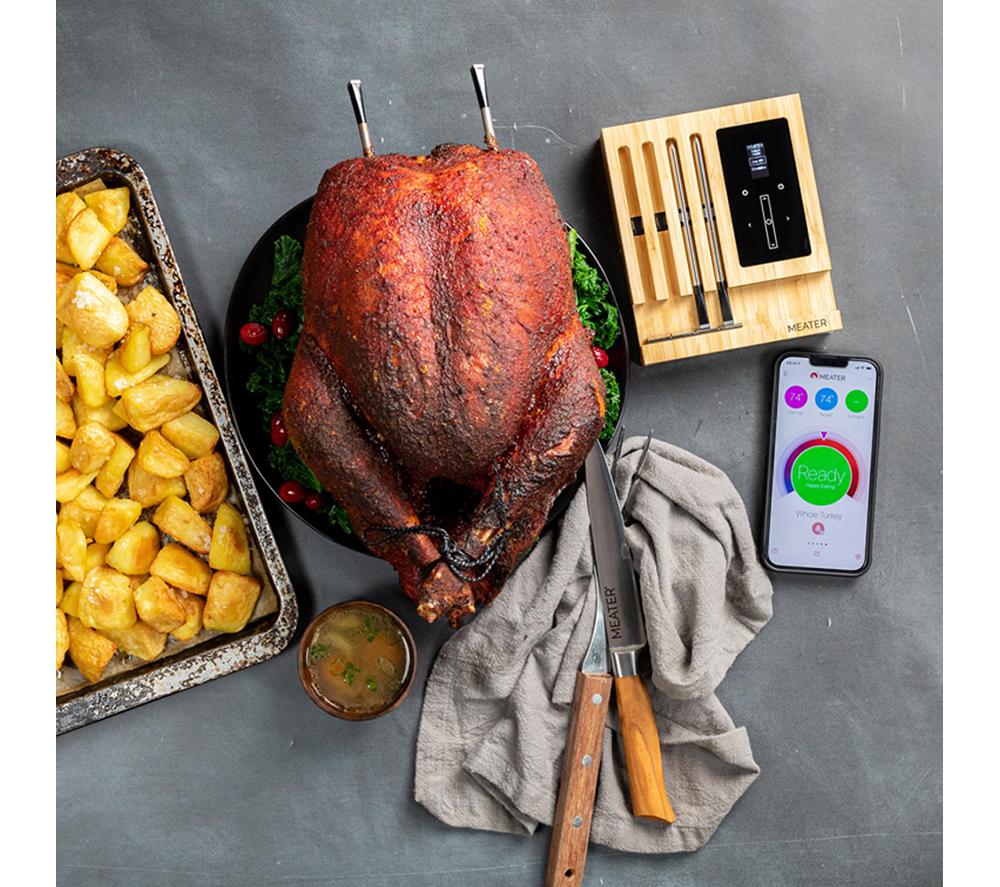 MEATER Block Smart Meat Thermometer - Honey & Bamboo image number 6 of 12