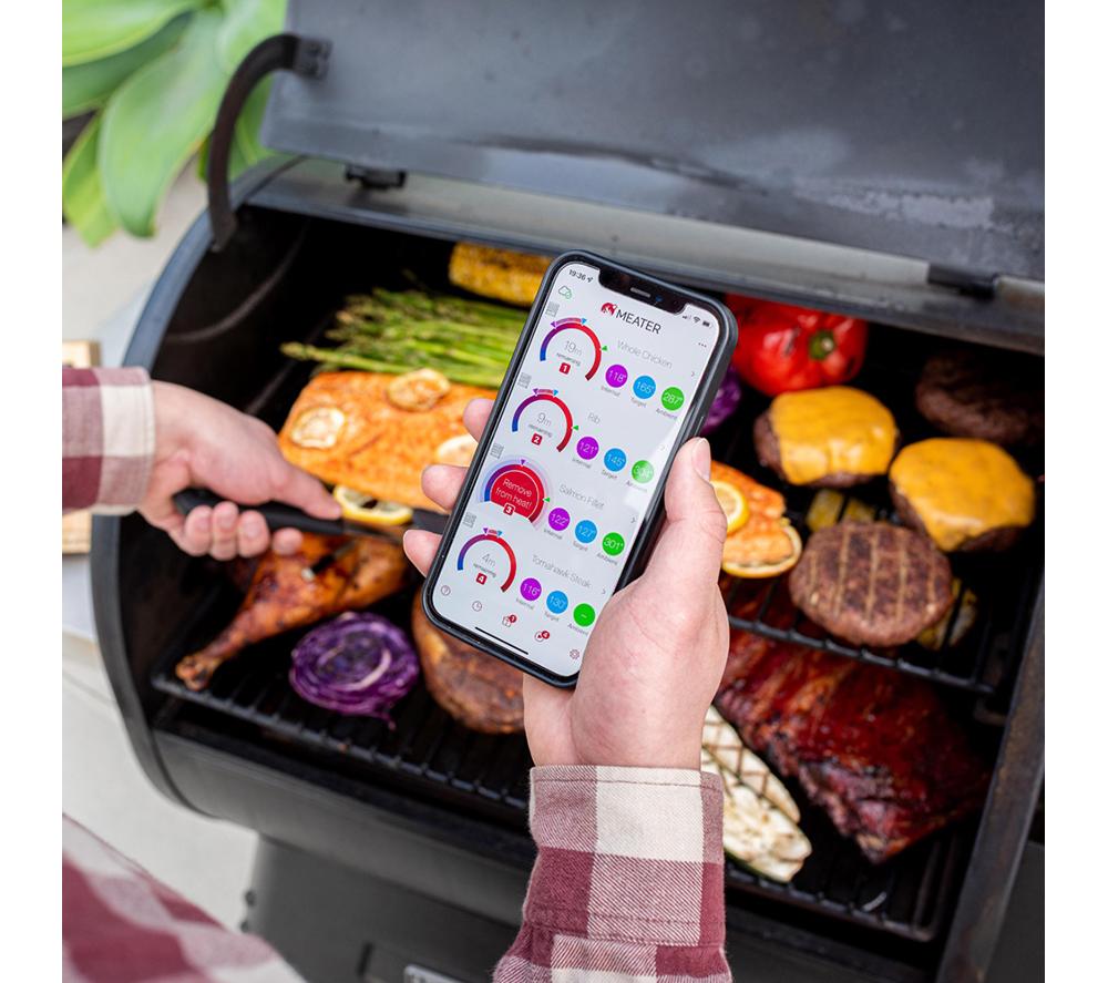MEATER Block Smart Meat Thermometer - Honey & Bamboo image number 10 of 12