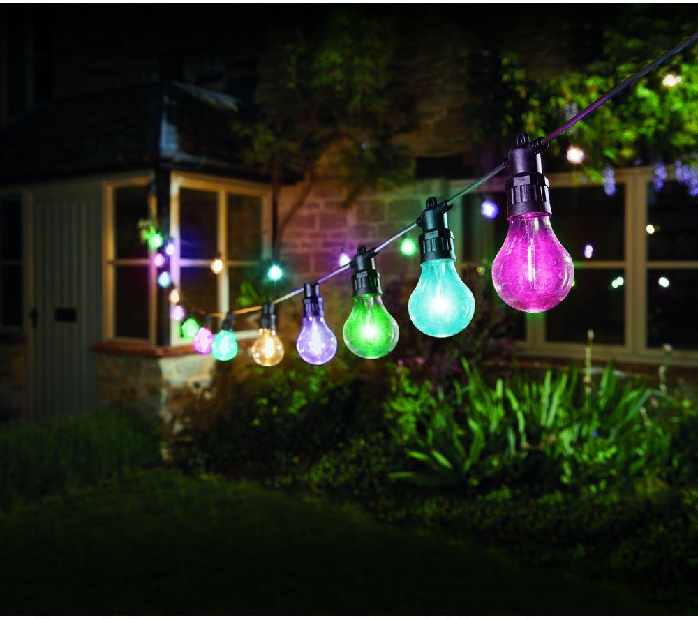 SMART GARDEN Decor Festoon LV String Lights - Multicoloured, Set of 10