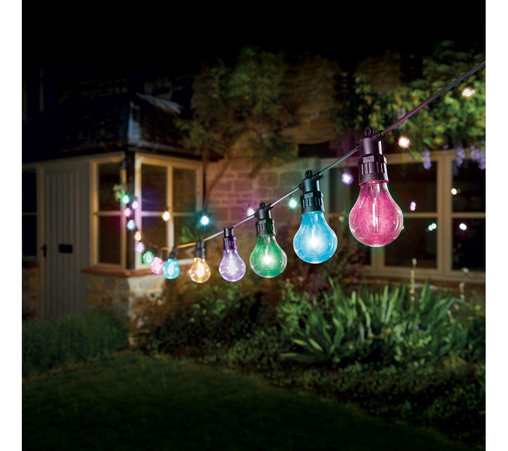SMART GARDEN Decor Festoon LV String Lights - Multicoloured, Set of 10 image number 2 of 2