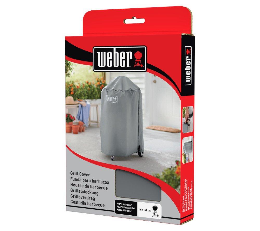 WEBER Charcoal Barbecue Cover - 47 cm, Grey image number 5 of 5