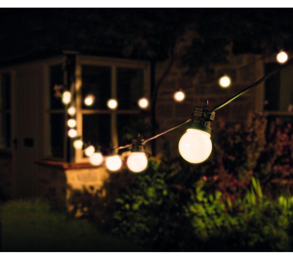 SMART GARDEN Party Festoon LV String Lights - Warm White, Set of 10 image number 2 of 4