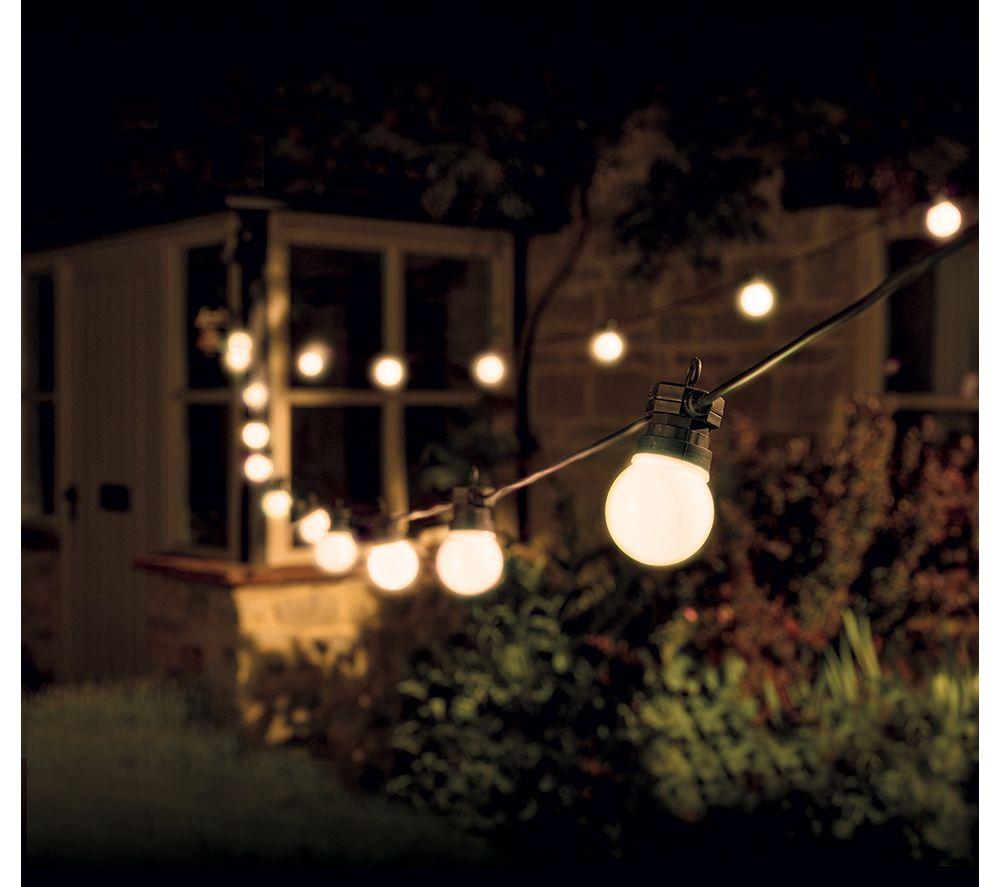 SMART GARDEN Party Festoon LV String Lights - Warm White, Set of 10 image number 4 of 4