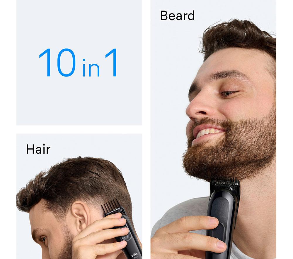 BRAUN All-in-One Series 3 AIO3560 10-in-1 Grooming Kit - Black image number 3 of 6