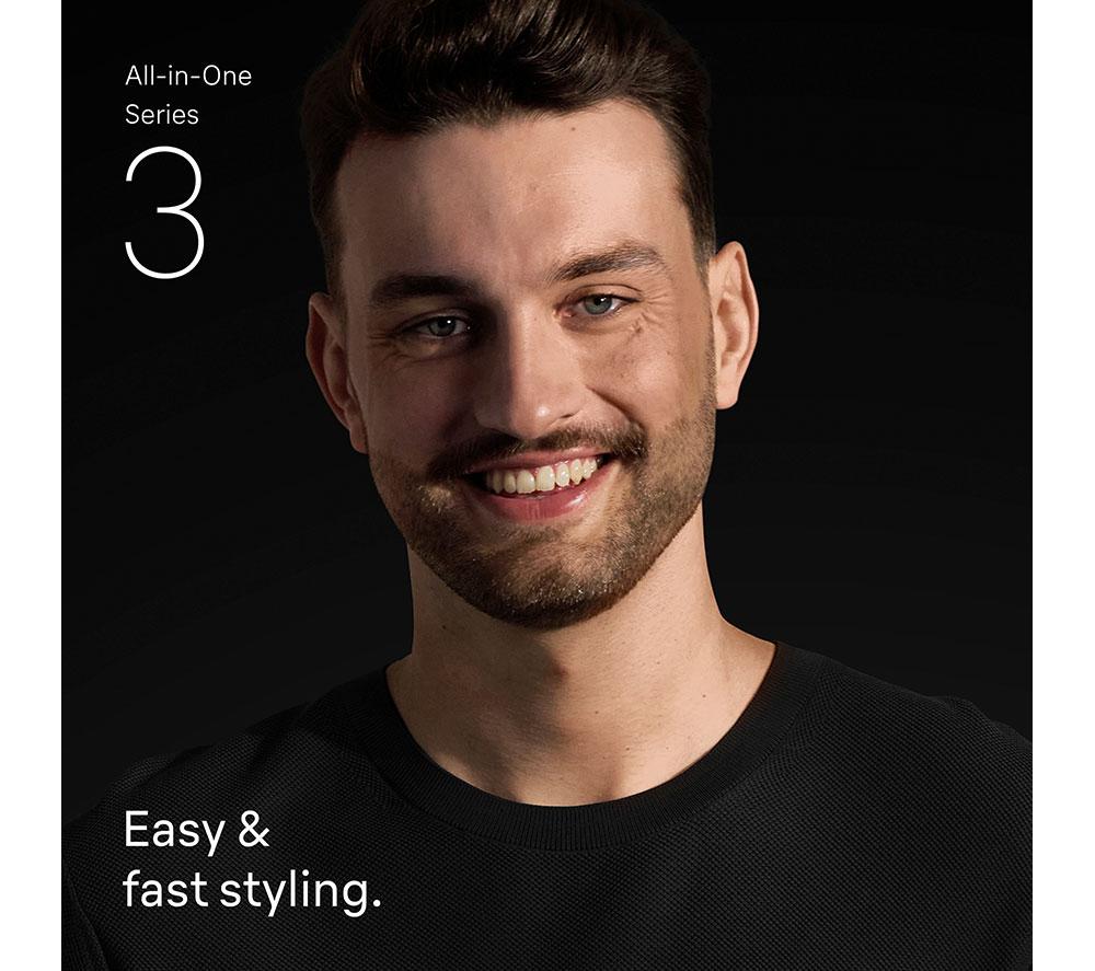 BRAUN All-in-One Series 3 AIO3500 4-in-1 Body Groomer Kit - Grey image number 2 of 5