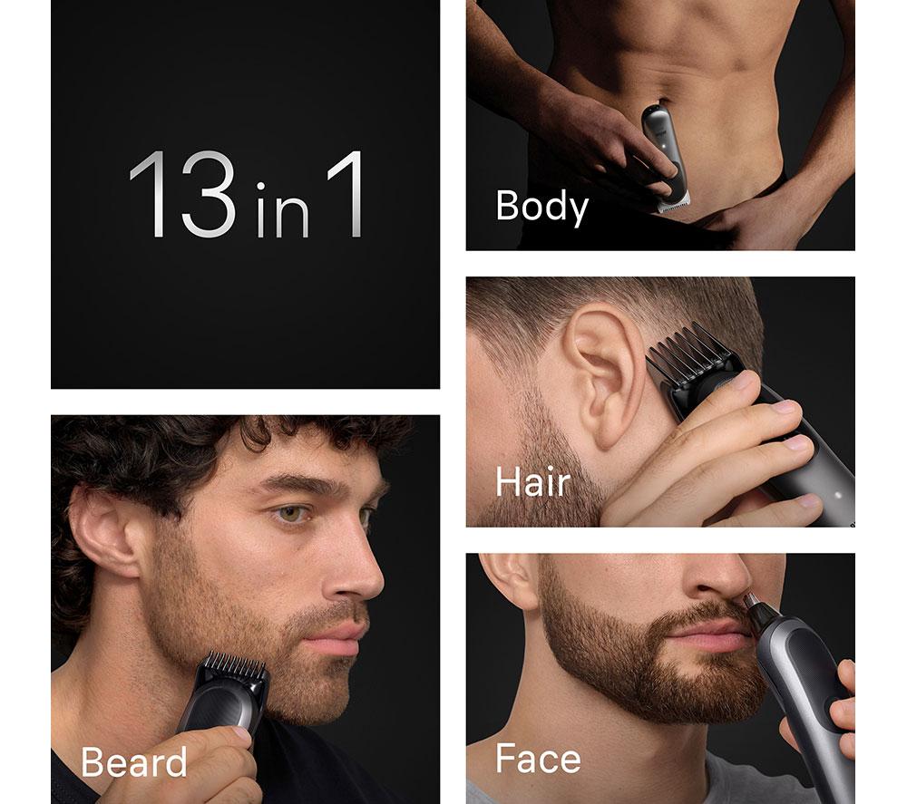 BRAUN All-in-One Series 7 AIO7560 13in1 Grooming Kit - Grey image number 3 of 6