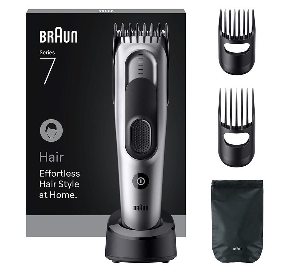 BRAUN Series 7 HC7590 Hair Clipper - Grey