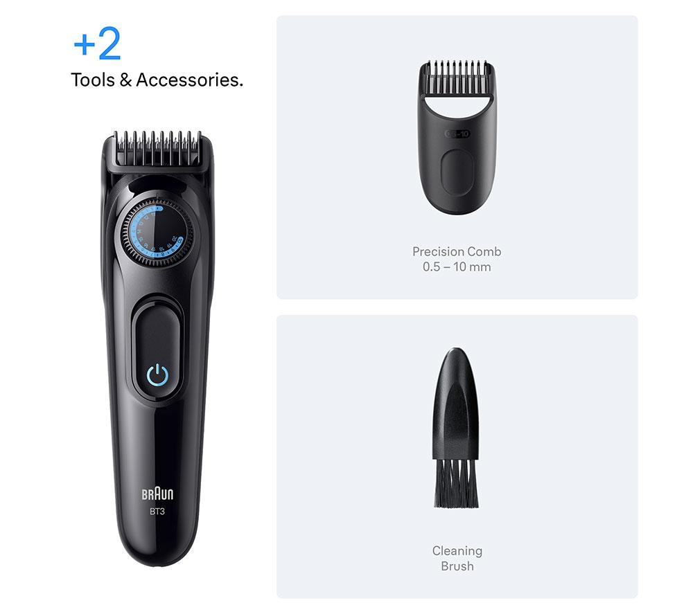 BRAUN Series 3 BT3500 Beard Trimmer - Black image number 7 of 7