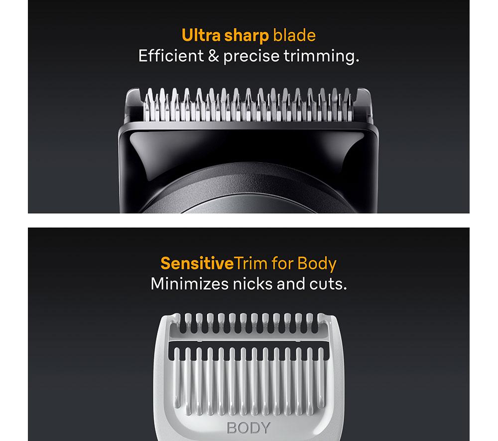 BRAUN Series 5 AIO5520 7-in-1 Wet & Dry Trimmer - Grey image number 4 of 6