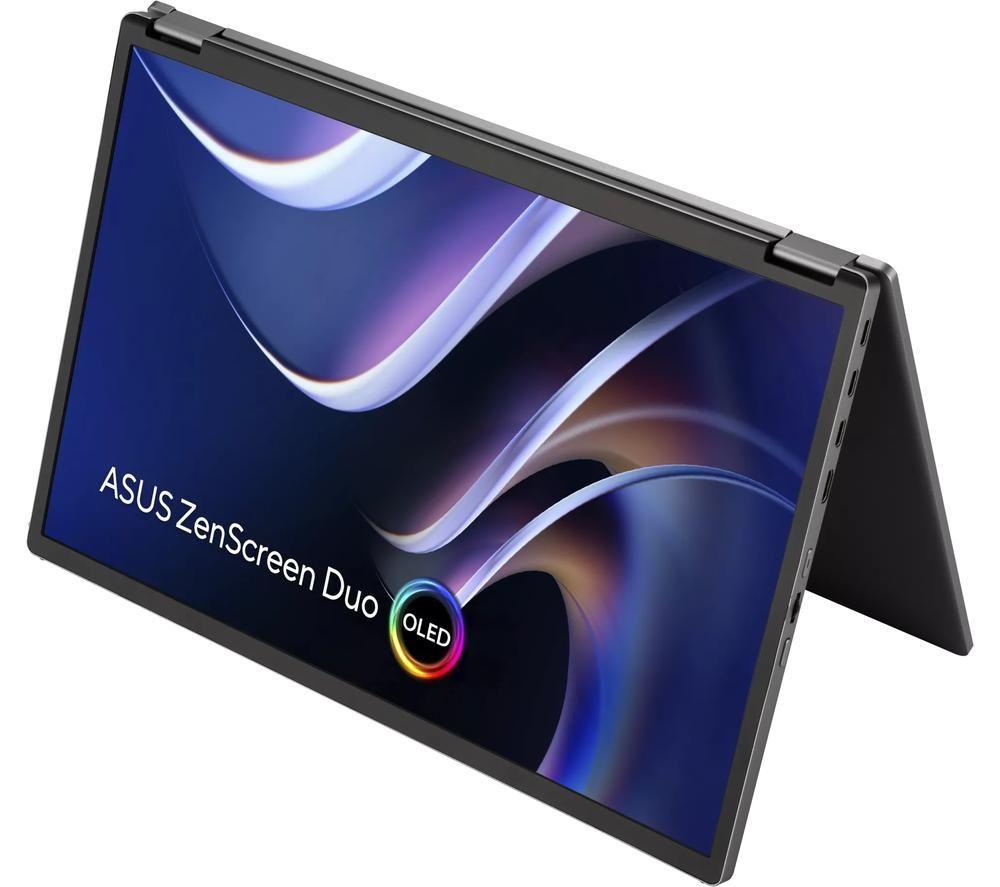 ASUS ZenScreen Duo MQ149CD Full HD 14" OLED Foldable Monitor - Grey image number 2 of 11