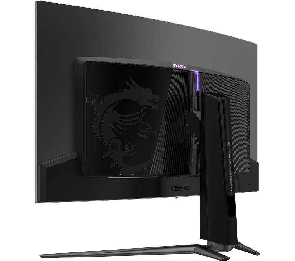 MSI MPG 321CURX 4K Ultra HD 32" Curved QD-OLED Gaming Monitor - Black image number 7 of 9