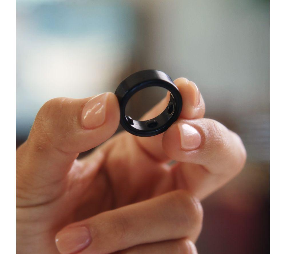 Buy OURA Ring Gen3 Heritage - Stealth Black, Size 6 | Currys