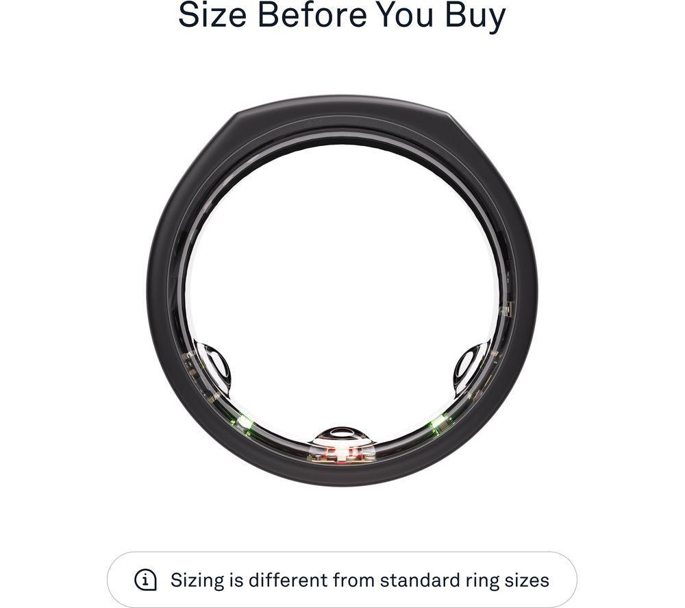 OURA Ring Gen3 Heritage - Stealth, Size 12 image number 3 of 12