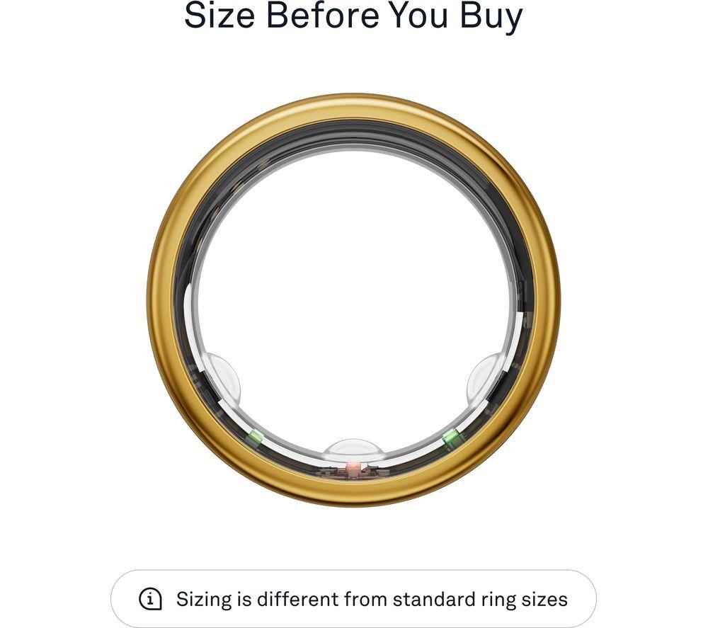 OURA Ring Gen3 Horizon - Gold, Size 11 image number 9 of 10