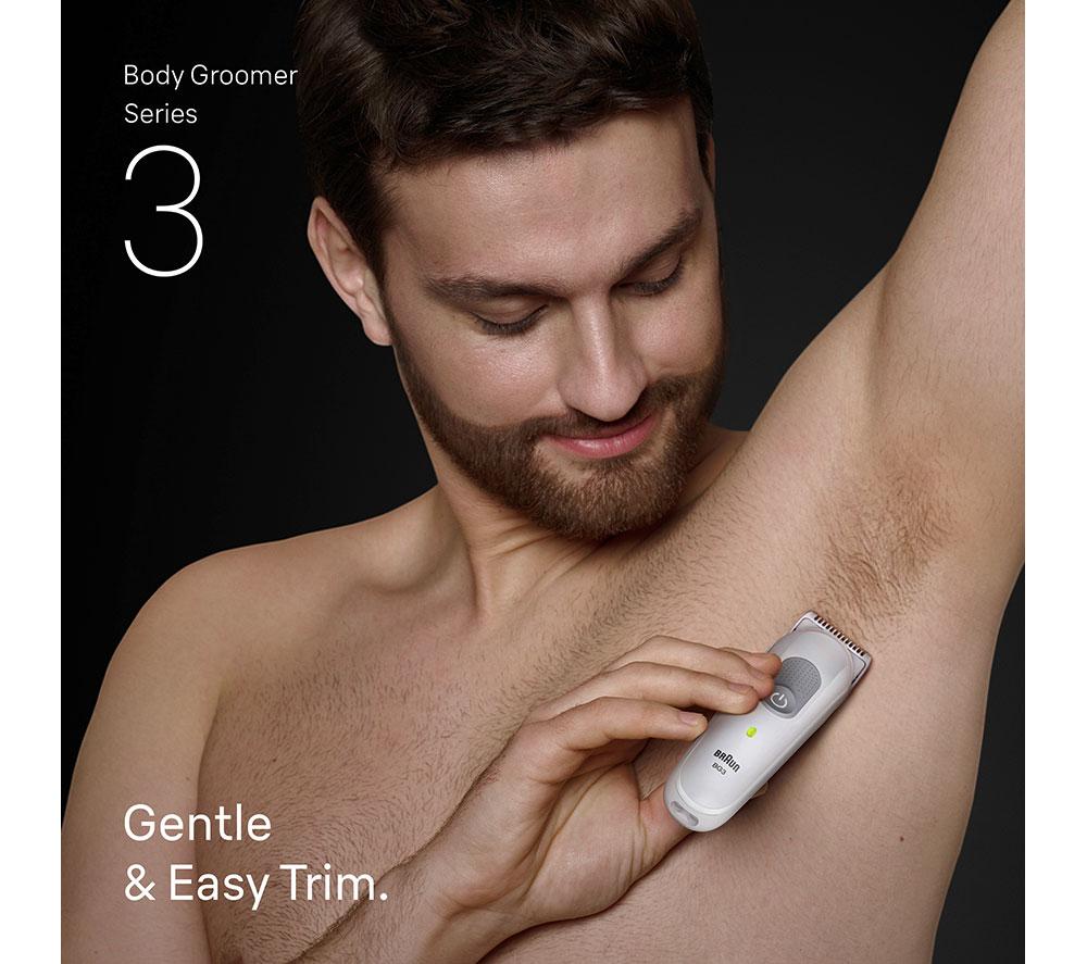 BRAUN Series 3 BG3500 Wet & Dry Body Groomer - Grey image number 2 of 6