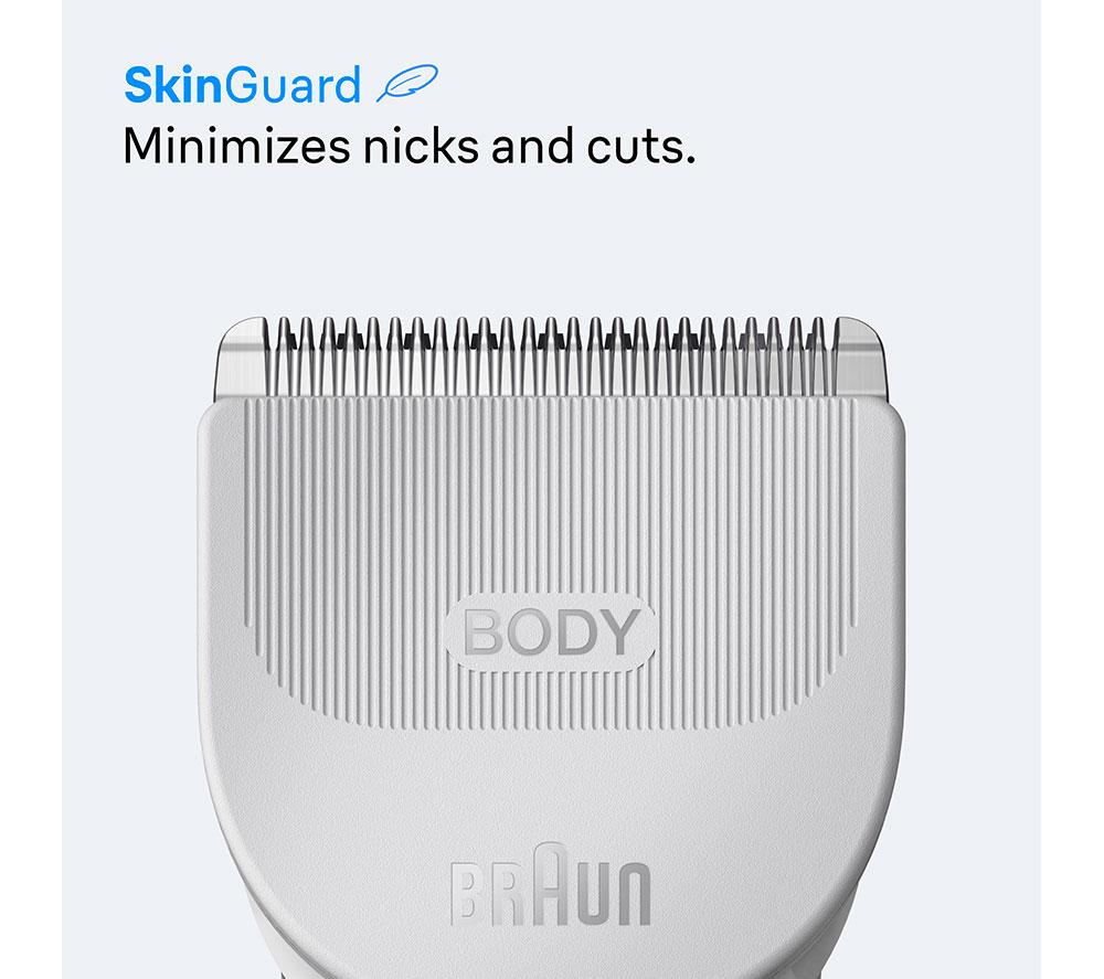 BRAUN Series 3 BG3500 Wet & Dry Body Groomer - Grey image number 3 of 6