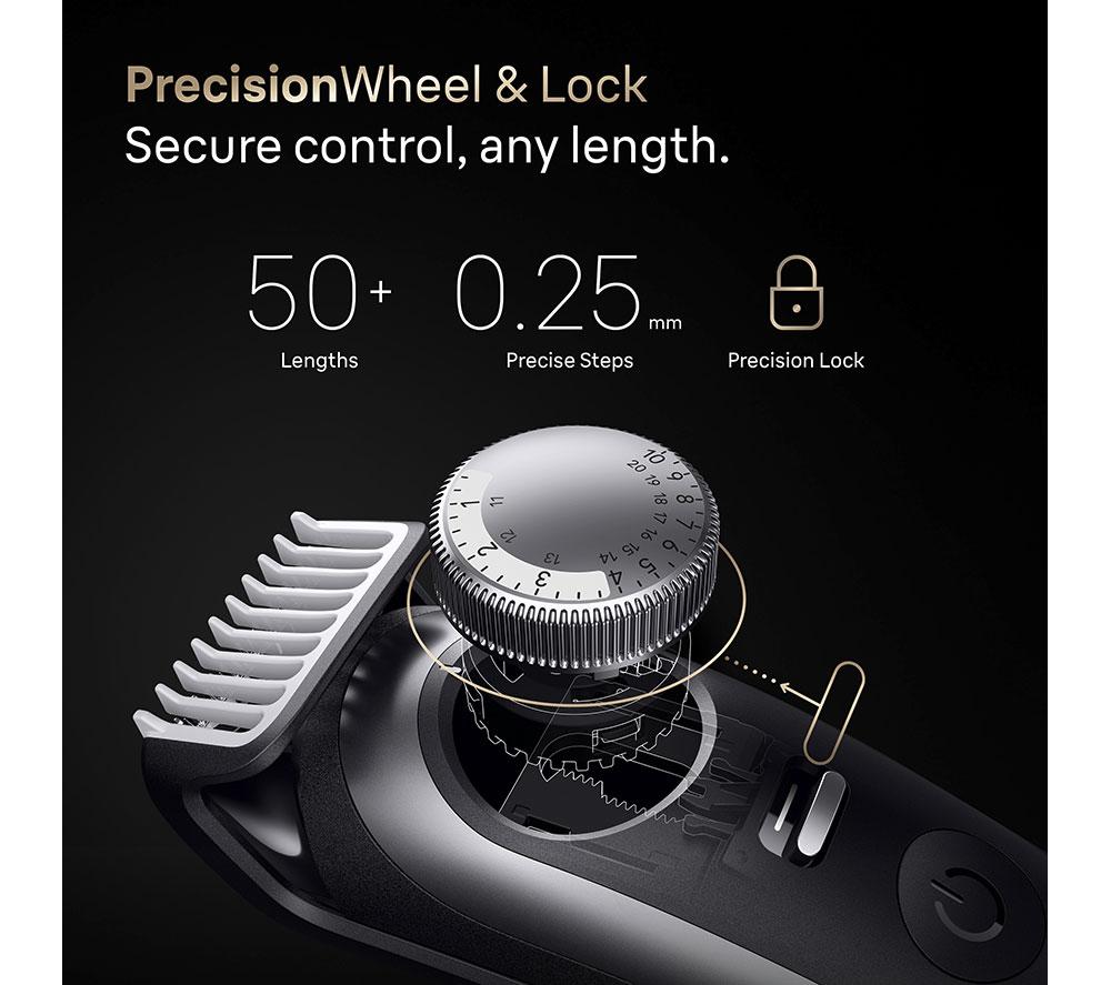 BRAUN Series 9 BT9560 Beard Trimmer - Chrome image number 4 of 7
