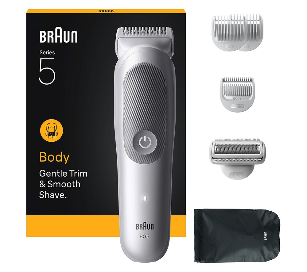 BRAUN Series 5 BG5550 Wet & Dry Body Groomer - Grey