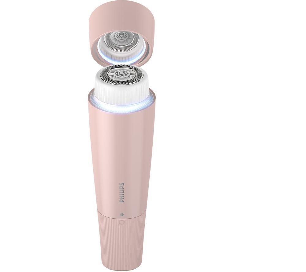 PHILIPS Series 5000 Rotary Facial Hair Remover - Lychee Pink image number 2 of 6