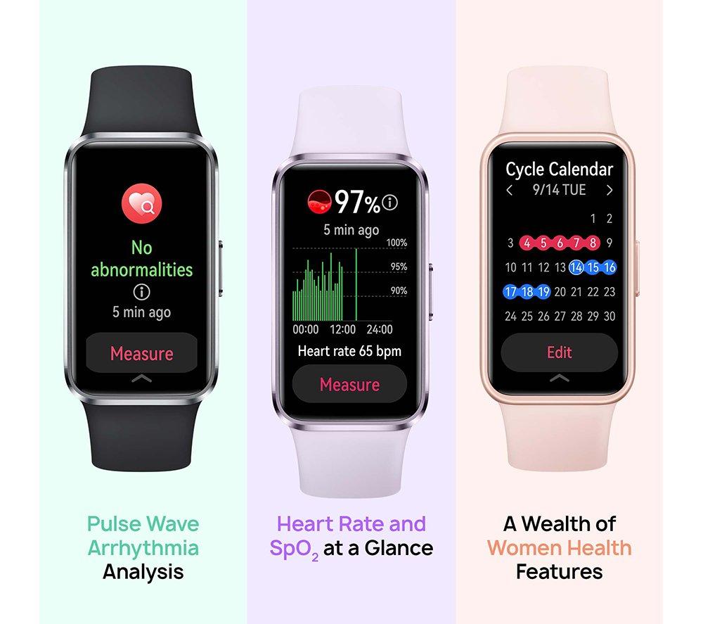 HUAWEI Band 10 Fitness Tracker - Black image number 8 of 10