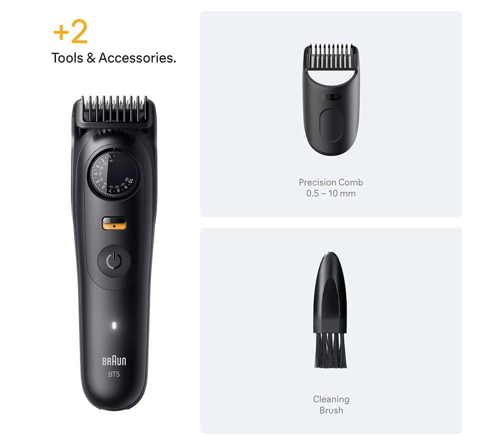 BRAUN Series 5 BT5500 Beard Trimmer - Black image number 2 of 7