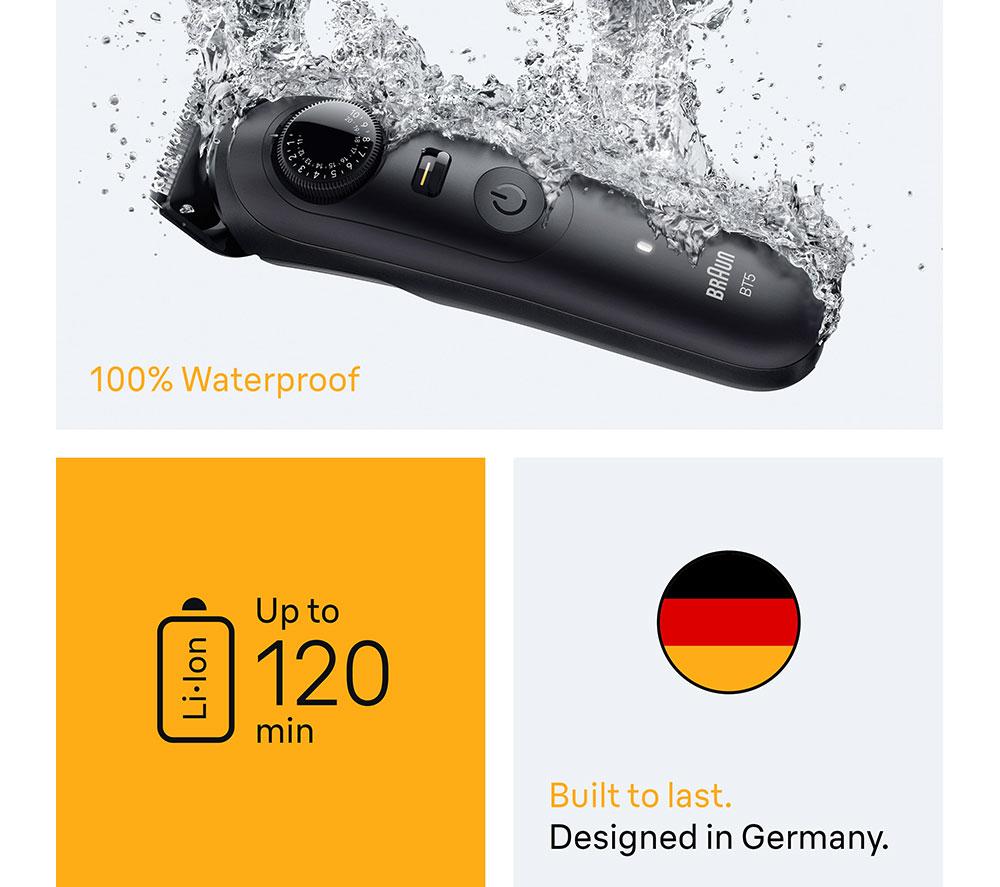 BRAUN Series 5 BT5500 Beard Trimmer - Black image number 7 of 7