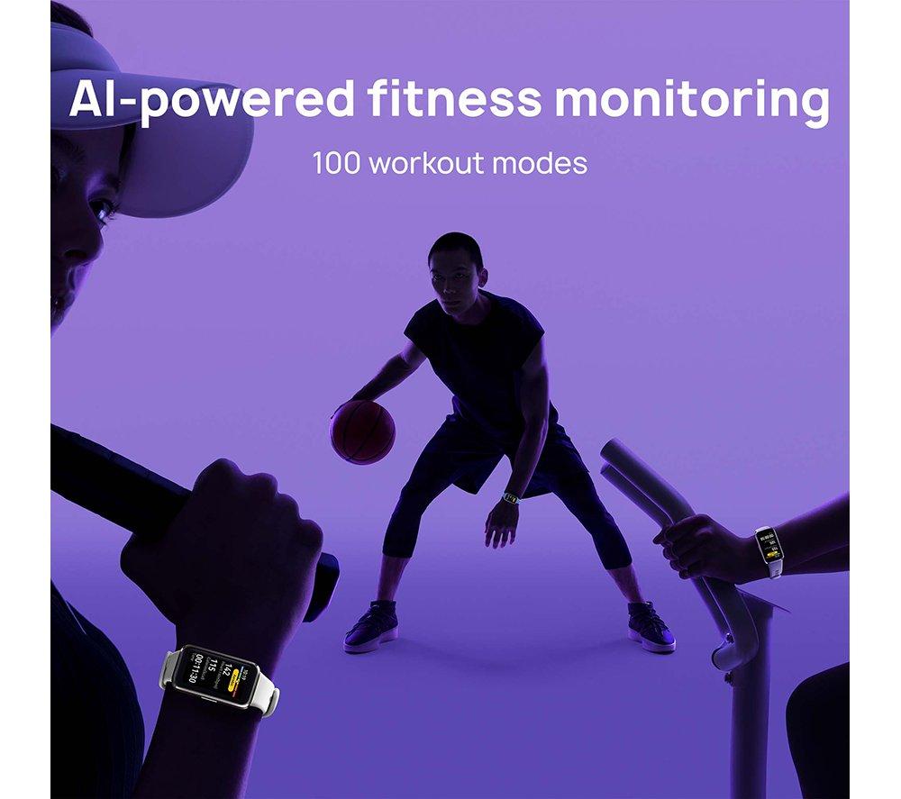 HUAWEI Band 10 Fitness Tracker - Aluminium Alloy Purple image number 4 of 9