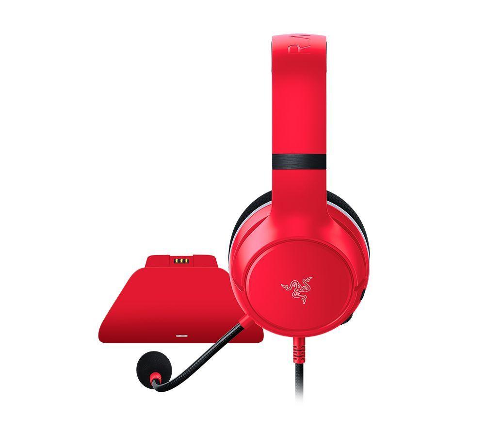 RAZER Essential Duo Xbox Headset, Charging Stand & Wireless Controller Bundle &ndash; Pulse Red image number 2 of 9