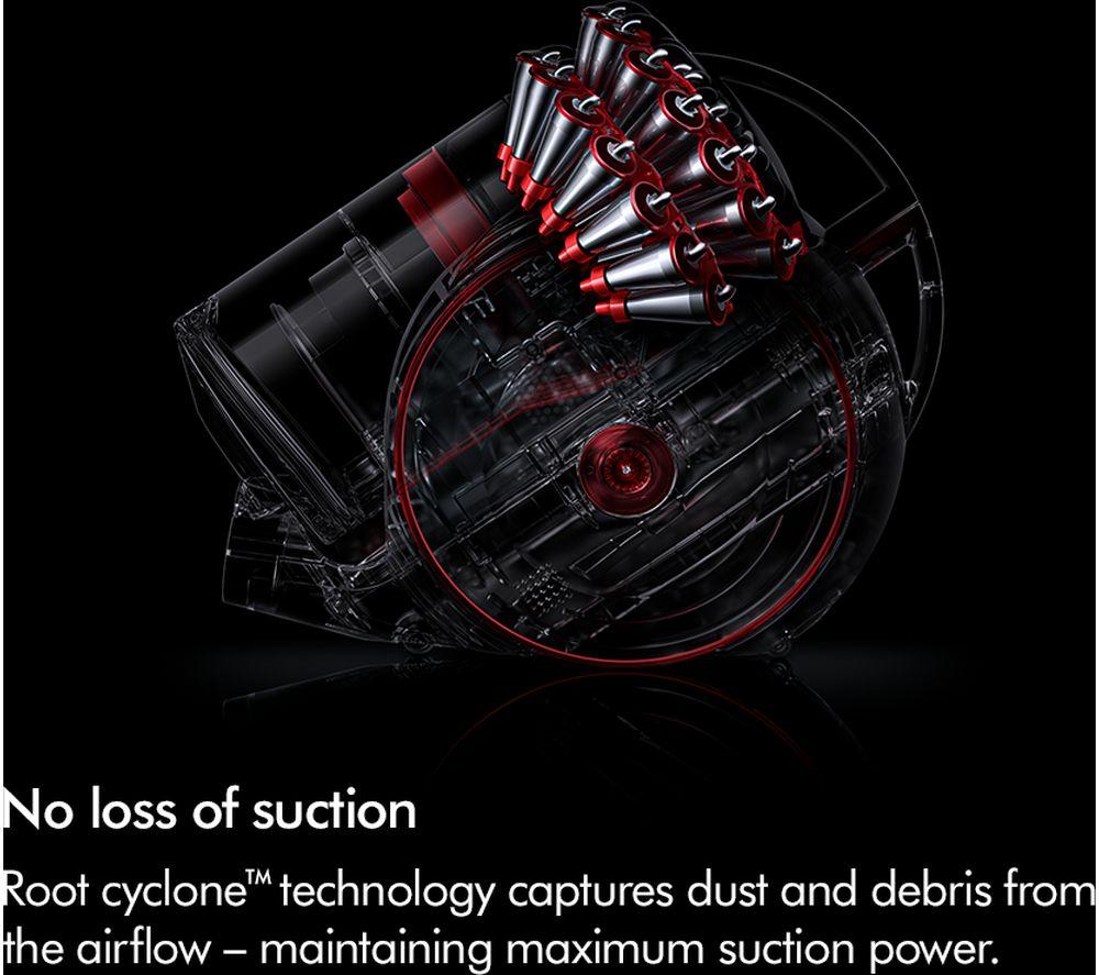 DYSON Big Ball Multi-Floor 2 Cylinder Bagless Vacuum Cleaner - Iron Sprayed Yellow image number 5 of 11