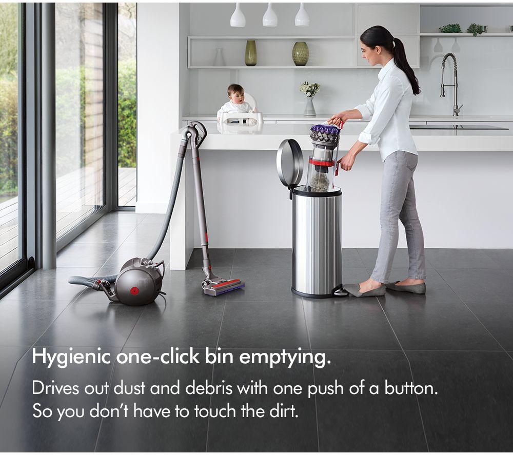 DYSON Big Ball Multi-Floor 2 Cylinder Bagless Vacuum Cleaner - Iron Sprayed Yellow image number 6 of 11