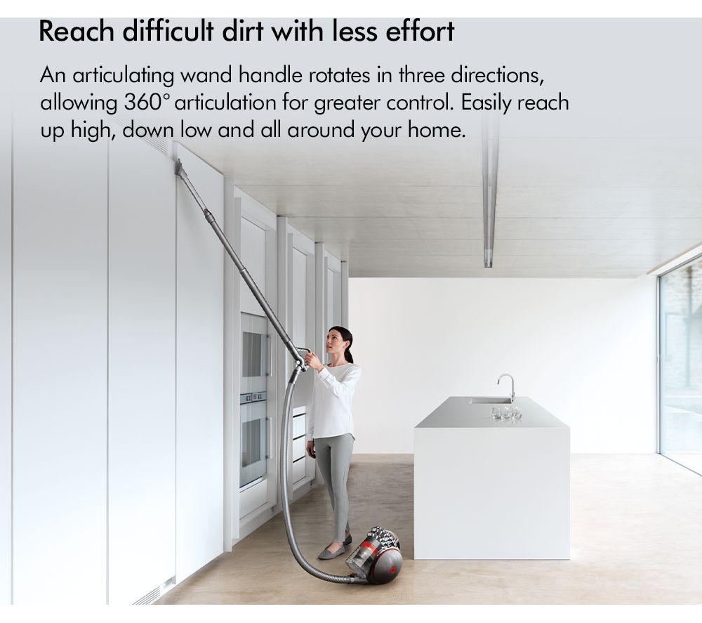 DYSON Big Ball Multi-Floor 2 Cylinder Bagless Vacuum Cleaner - Iron Sprayed Yellow image number 8 of 11