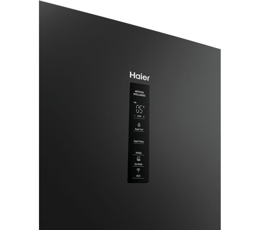 HAIER HTW3618EWPB Smart Fridge Freezer - Slate Black image number 13 of 13