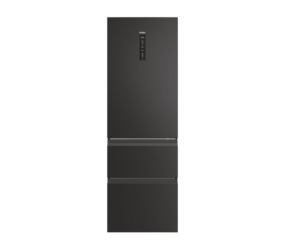 HAIER HTW3618ENPB Smart Fridge Freezer - Slate Black