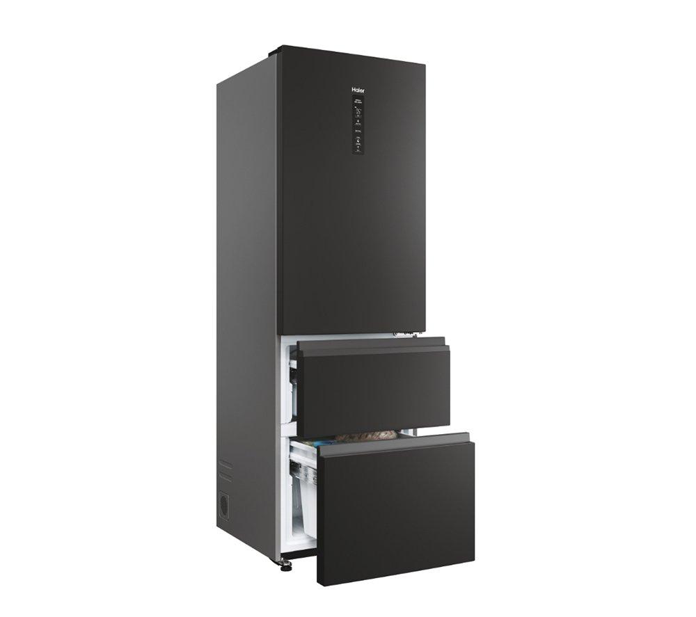 HAIER HTW3618ENPB Smart Fridge Freezer - Slate Black image number 10 of 17