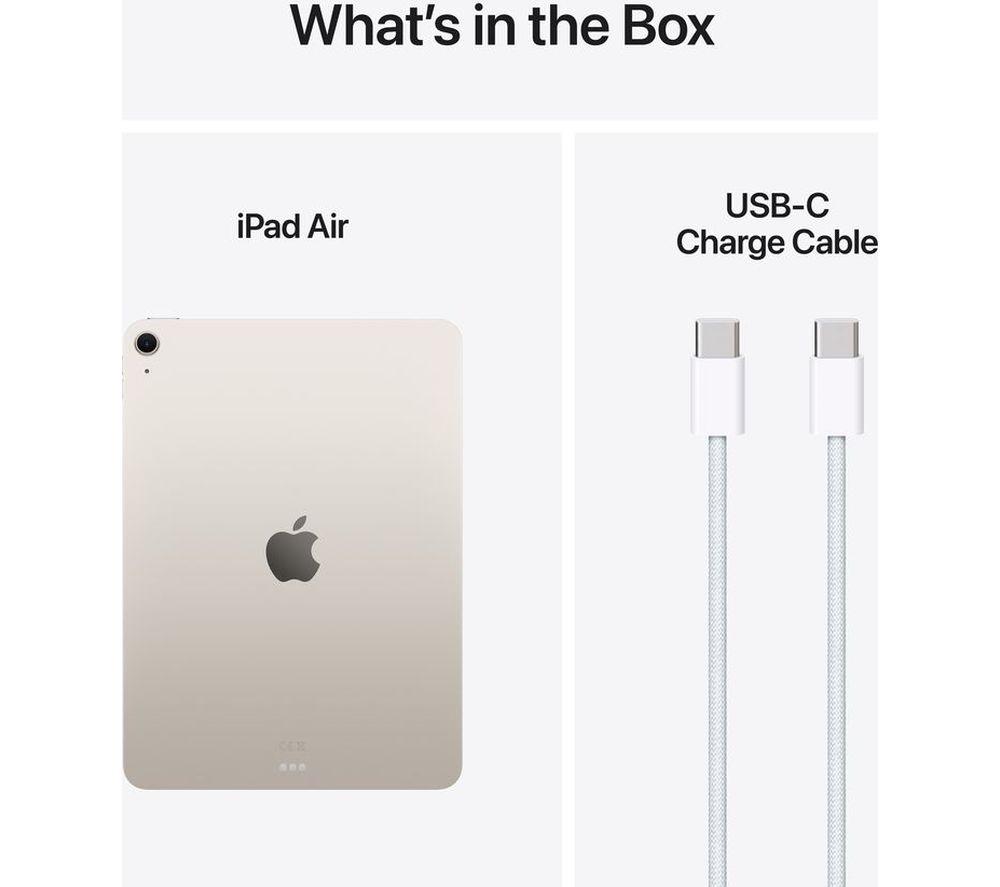 APPLE 11" iPad Air (2025) - 512 GB, Starlight image number 10 of 10