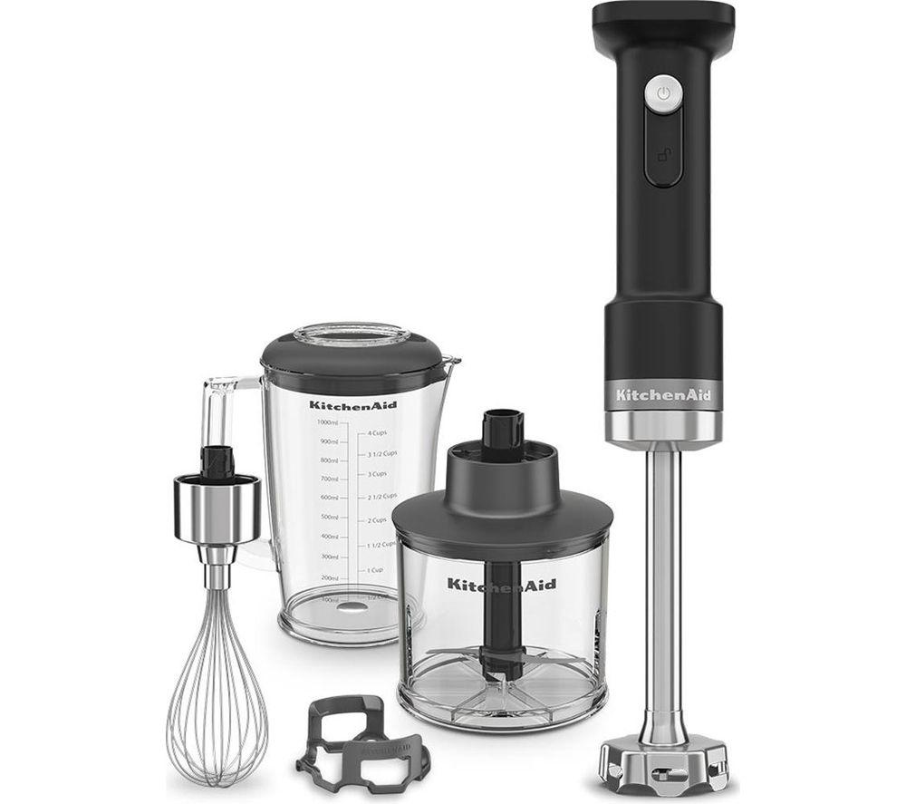 Kitchenaid 5Khbrv05bm Go Cordless Hand Blender - Black, Black