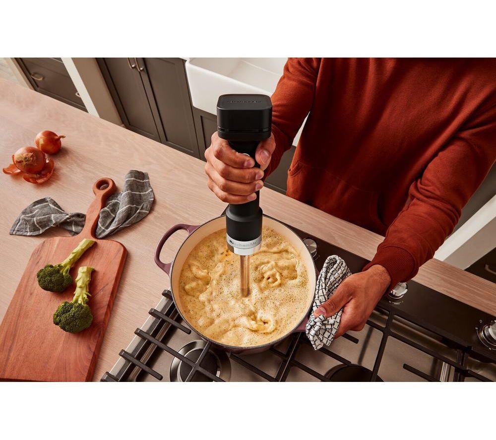 KITCHENAID 5KHBRV05BM Go Cordless Hand Blender - Black image number 5 of 5