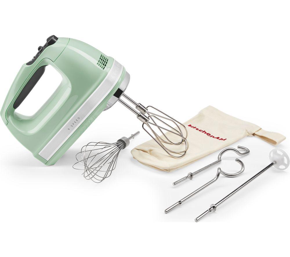 KITCHENAID 5KHM9212BPT 9-Speed Hand Mixer - Pistachio image number 4 of 6