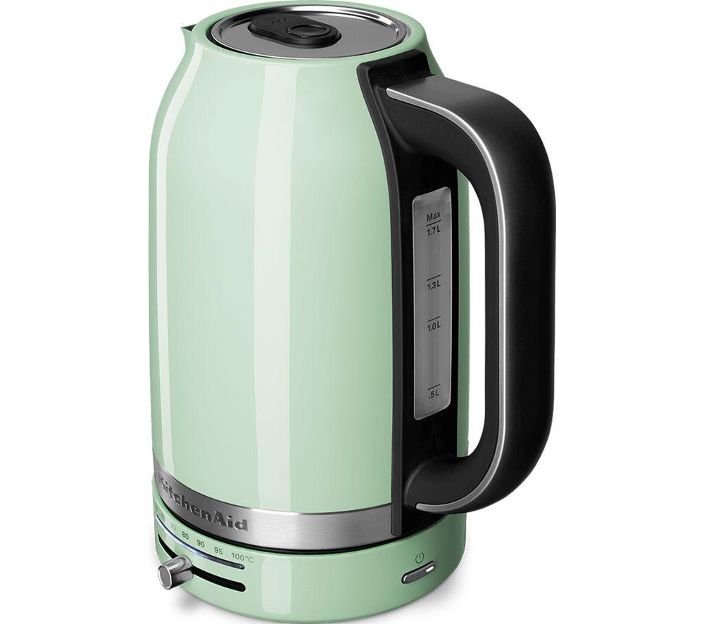 KITCHENAID Variable Temperature 5KEK1701BPT Jug Kettle - Pistachio image number 2 of 3