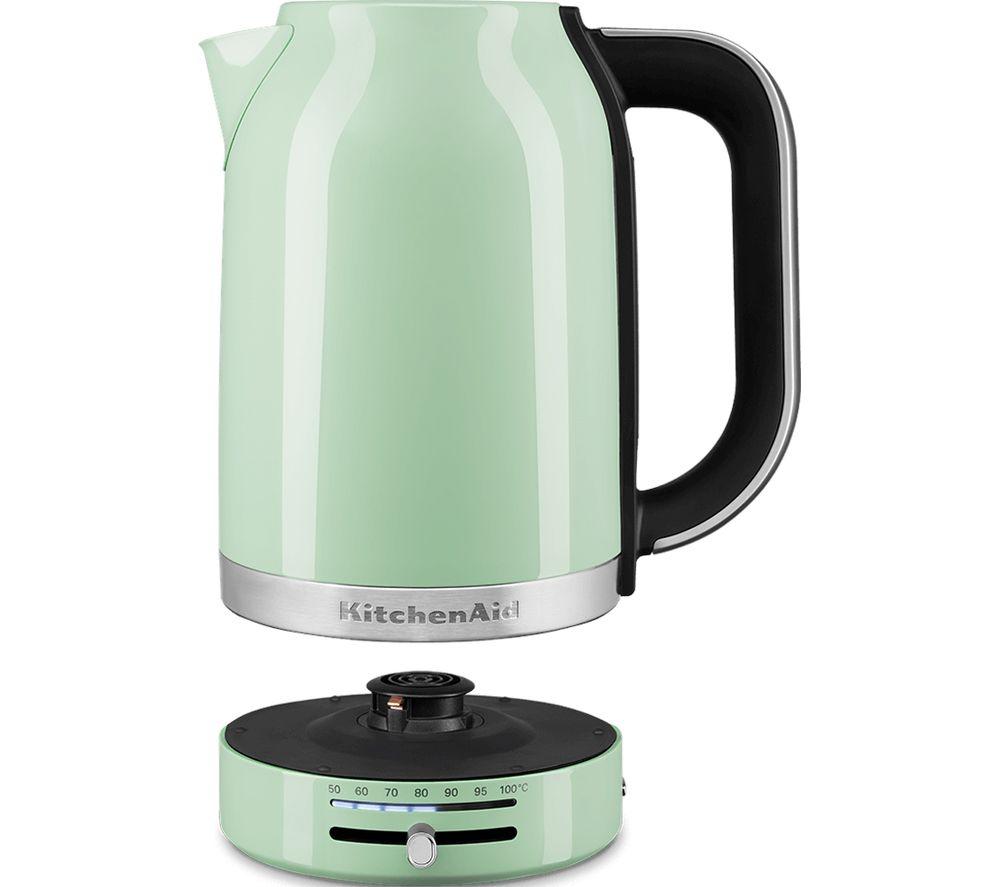 KITCHENAID Variable Temperature 5KEK1701BPT Jug Kettle - Pistachio image number 3 of 3