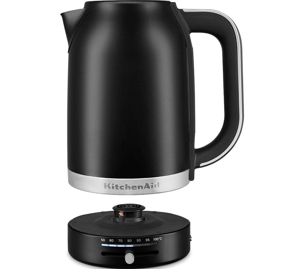 KITCHENAID Variable Temperature 5KEK1701BBM Jug Kettle - Matte Black image number 4 of 4