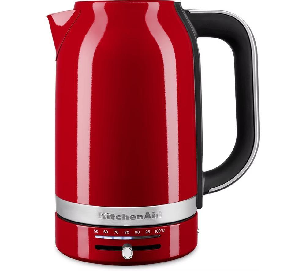 Kitchenaid Variable Temperature 5Kek1701ber Jug Kettle - Empire Red, Red