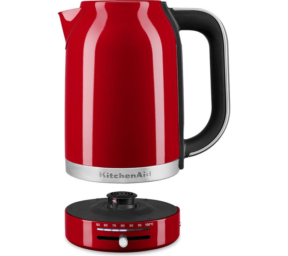 KITCHENAID Variable Temperature 5KEK1701BER Jug Kettle - Empire Red image number 3 of 4