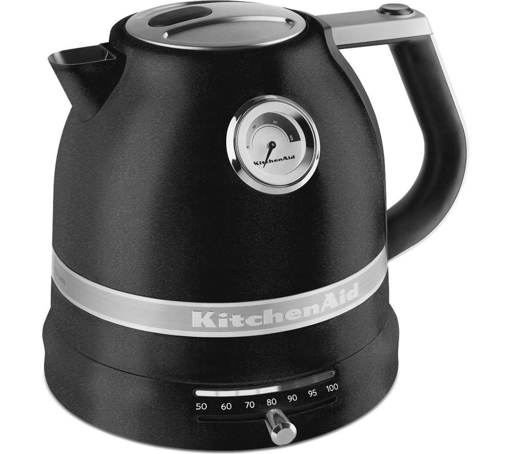 KITCHENAID Artisan Variable Temperature 5KEK1522BBK Jug Kettle - Cast Iron Black image number 2 of 5