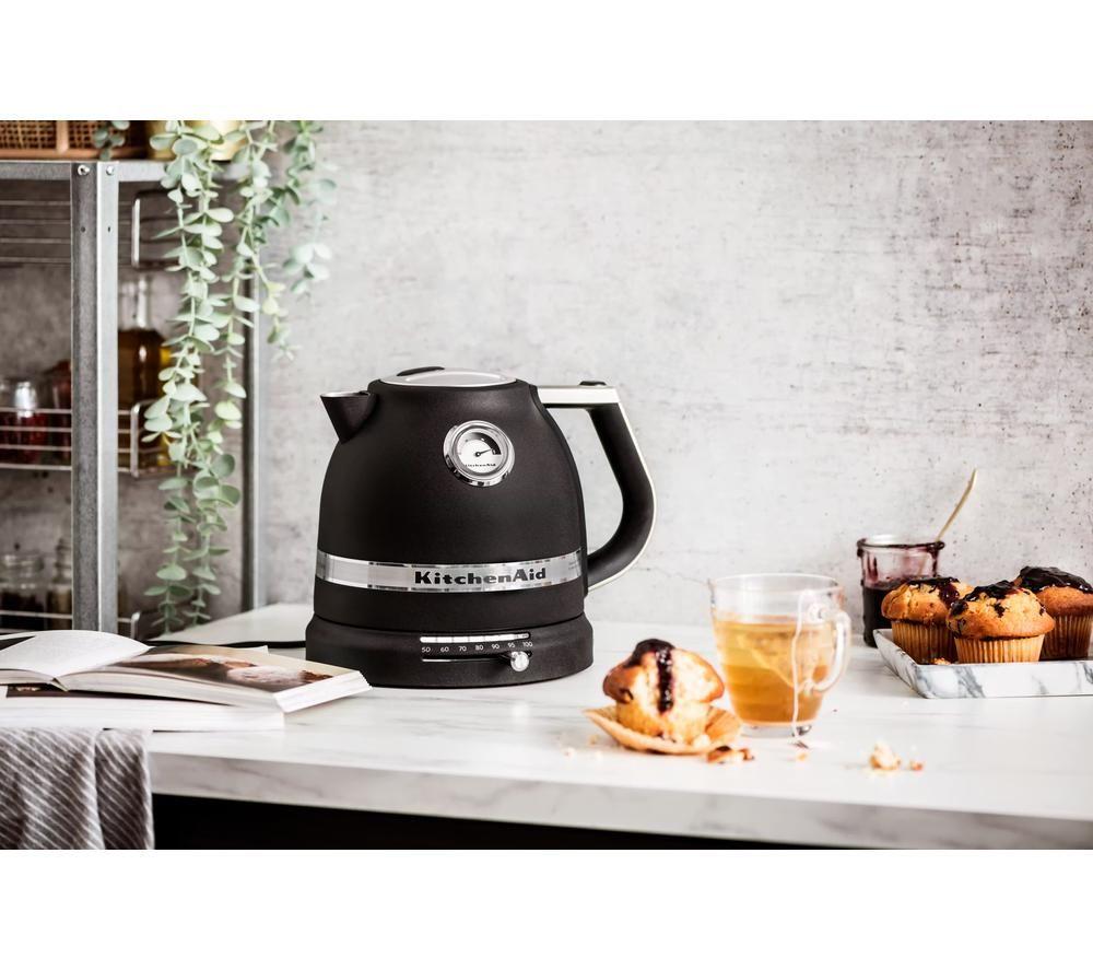 KITCHENAID Artisan Variable Temperature 5KEK1522BBK Jug Kettle - Cast Iron Black image number 5 of 5