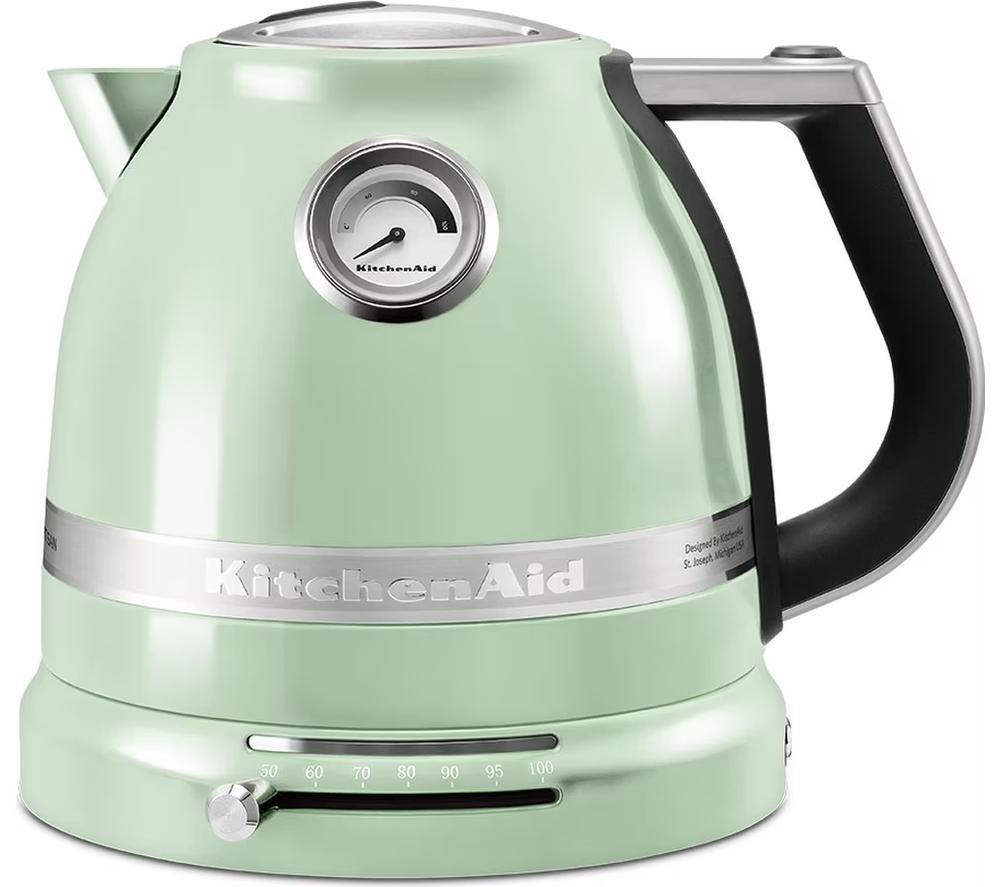 Kitchenaid Artisan Variable Temperature 5Kek1522bpt Jug Kettle - Pistachio, Green