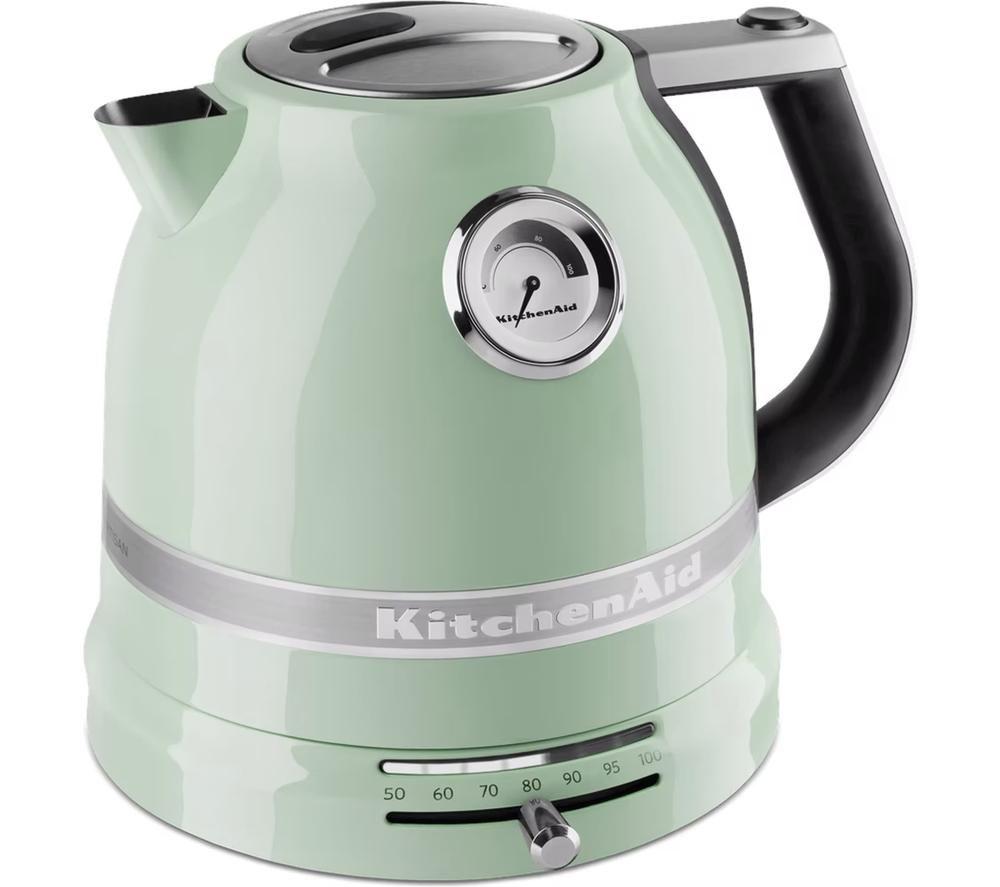 KITCHENAID Artisan Variable Temperature 5KEK1522BPT Jug Kettle - Pistachio image number 2 of 4