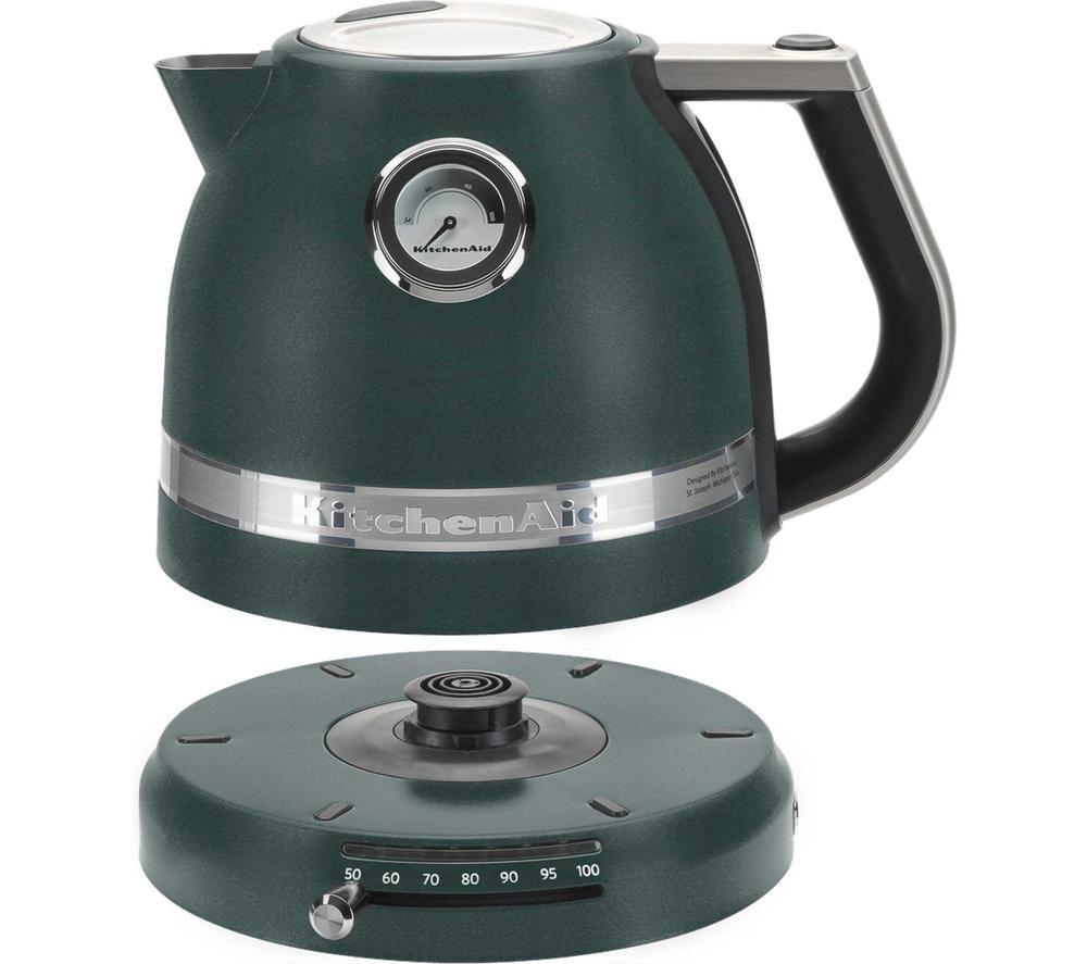 KITCHENAID Artisan Variable Temperature 5KEK1522BPP Jug Kettle - Pebbled Palm image number 3 of 6